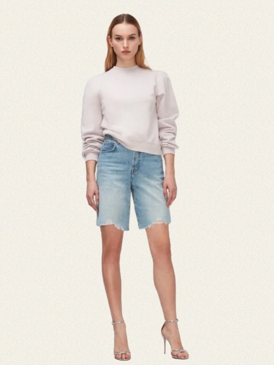 7 For All Mankind Pants - 7 For All Mankind Easy James Denim Shorts